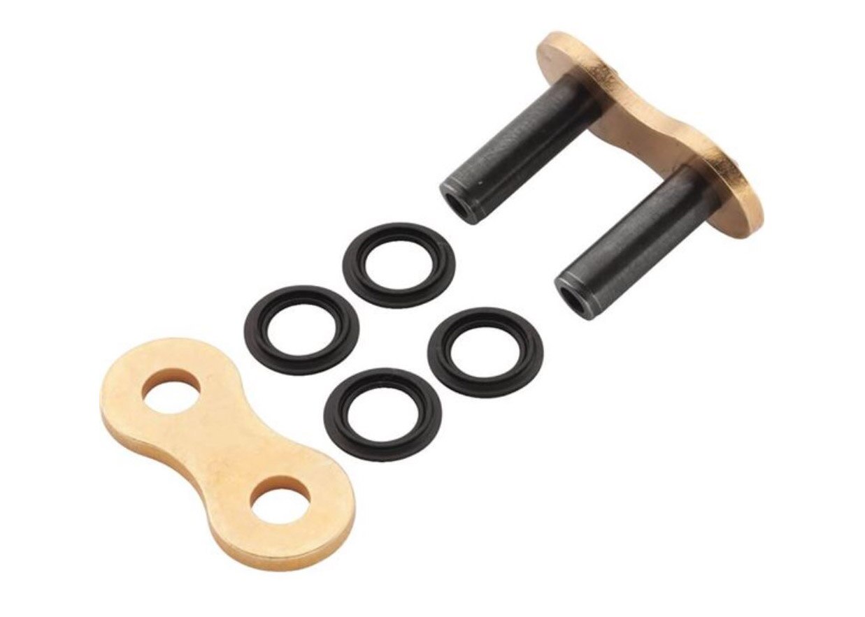 DID 520VX3 X-Ring Rivet Link, Gold