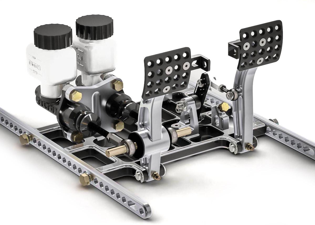 Chassis Engineering Dual Master Cylinder Mounting Bracket Chassis Engineering Dual Master Cylinder Mounting Bracket