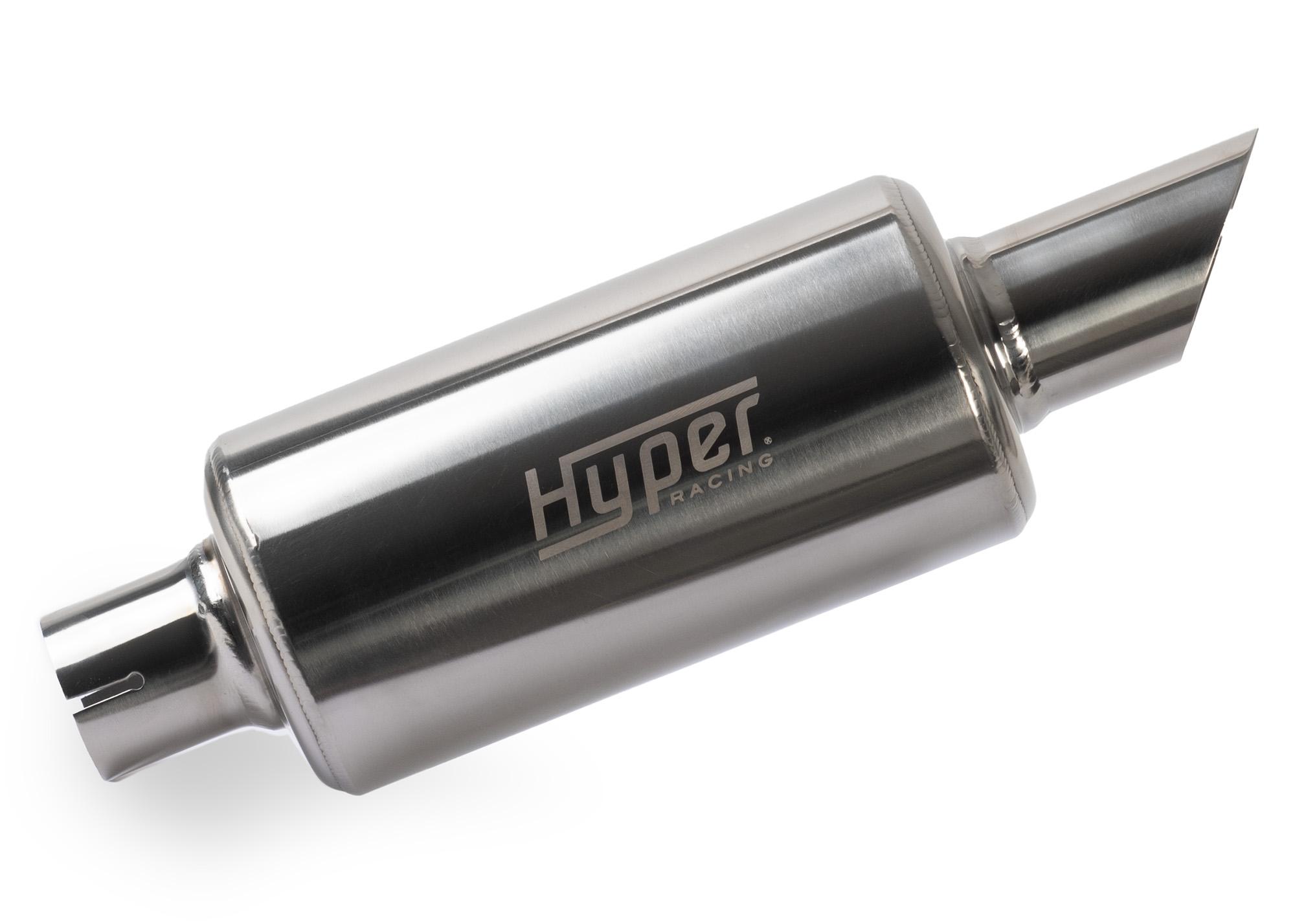 Titanium Straight Line Muffler, 1-3/4