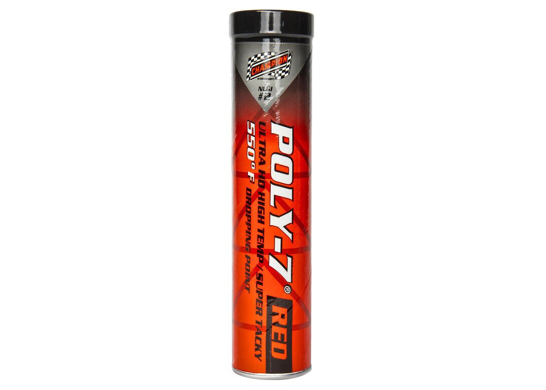 Poly7 Red, Ultra Tacky High Temp Lithium Grease, 16 oz.