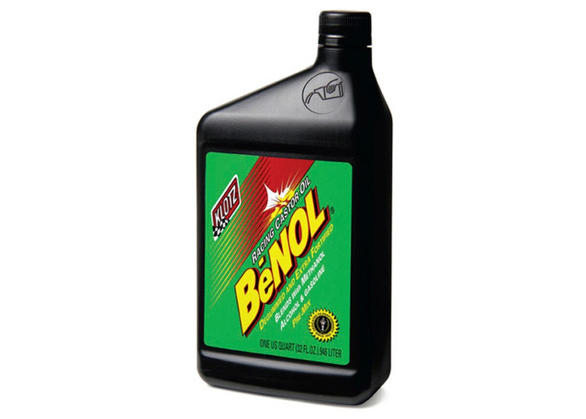 Klotz Benol Racing 2-Stroke Pre-Mix Castor Oil, 32 Oz