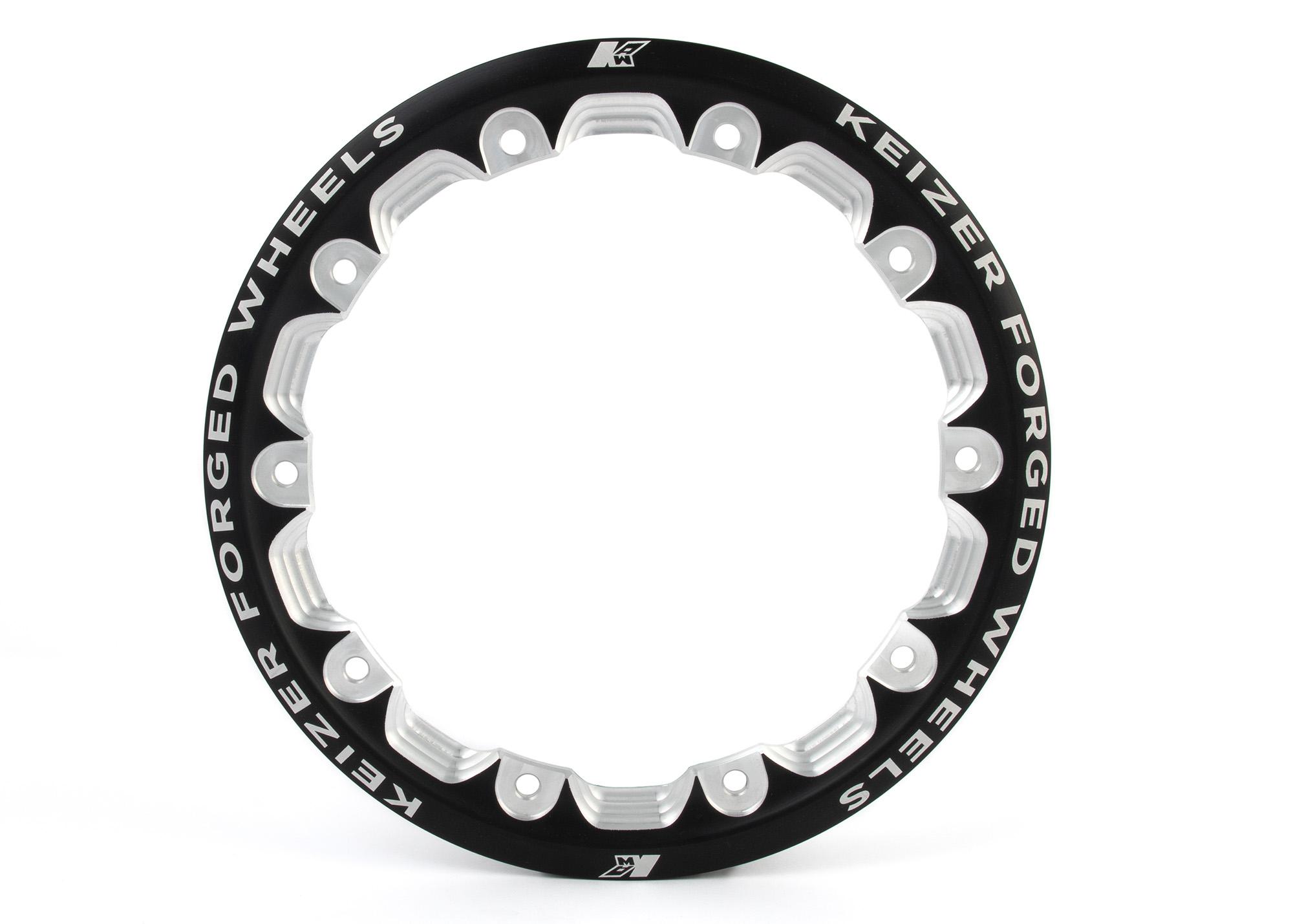 Keizer Black 10x8 Wheel Half Ring Mount Only