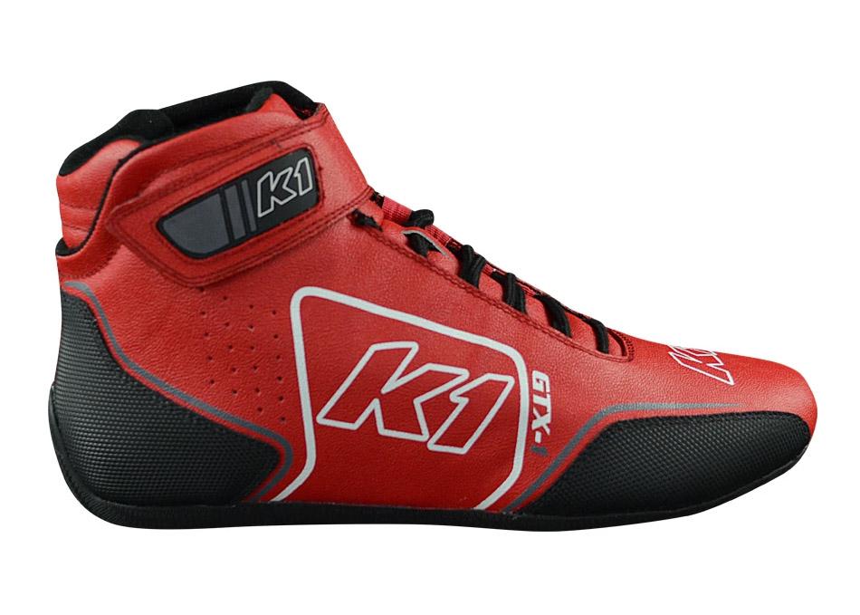 K1 GTX-1 Nomex Shoe, Red | Hyper Racing